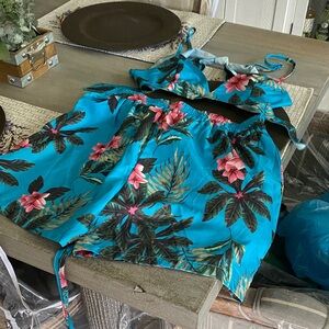 SHEIN Tropical Floral Bikini Set